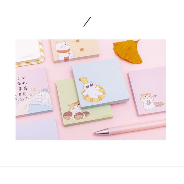 

Sticky Notes Hamster Beruang Bear Lucu Memo Unik Note