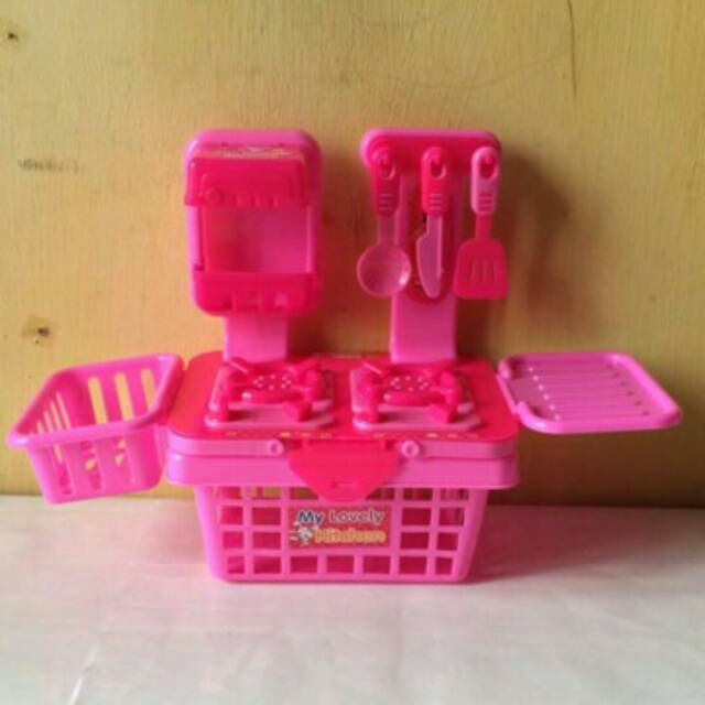 Mainan lovely kitchen set