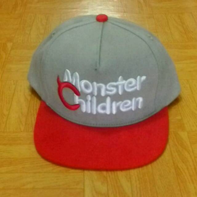 TOPI SNAPBACK DISTRO BANDUNG ORIGINAL * TOPI PRIA COWOK PREMIUM MURAH ~ MONSTER CHILDREN