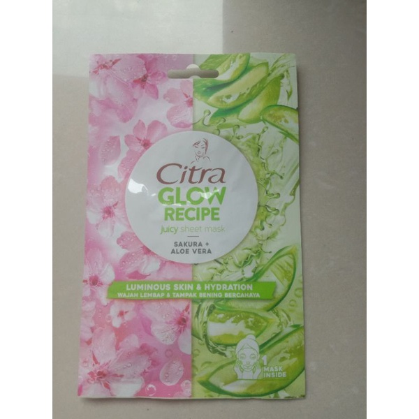 CITRA Glow Recipe Masker 25gr