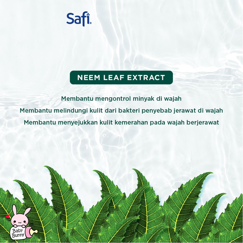 ❤ BELIA ❤ Safi Naturals Micellar Waters 100 | 200 ml | Neem Leaf | Cucumber | Yuzu | Rose Extract