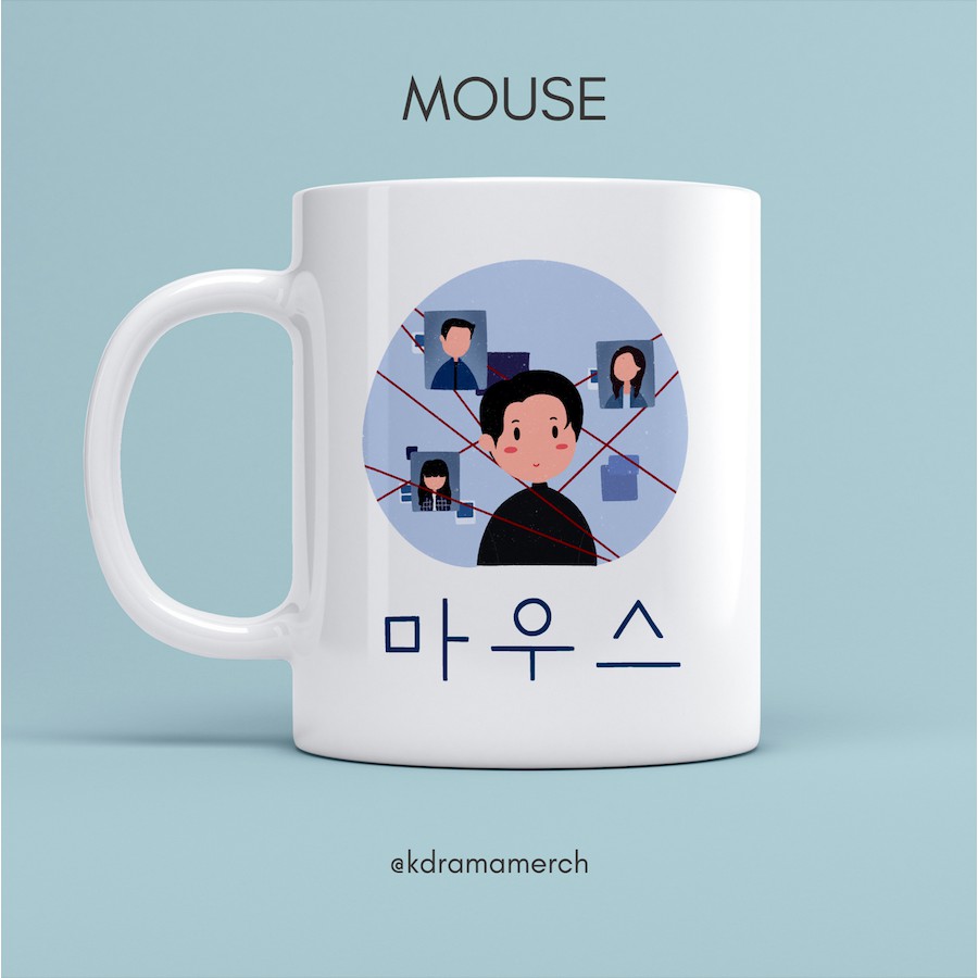 MOUSE MUG DRAMA KOREA / DRAMA KOREA FANKIT / GELAS / MUG KERAMIK / DRAKOR