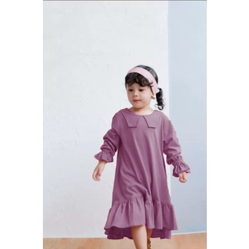 BDG_STYLE (COD) FIKA//DRESS ANAK PEREMPUAN//DRESS KEKINIAN//DRESS ANAK CEWEK//DRESS TERBARU/TUNIK CEWEK//TUNIK ANAK TERBARU