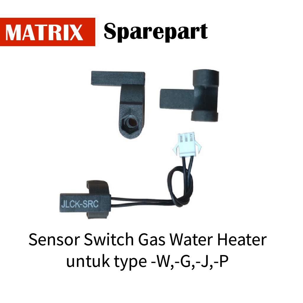 Sparepart sensor switch untuk gas water heater matrix