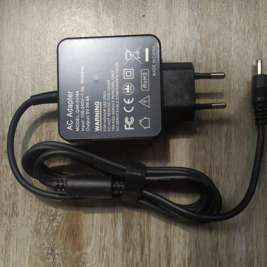 Adaptor charger Lenovo ideapad 100s-11IBY 5V 4A 3.5 X 1.35mm Ori