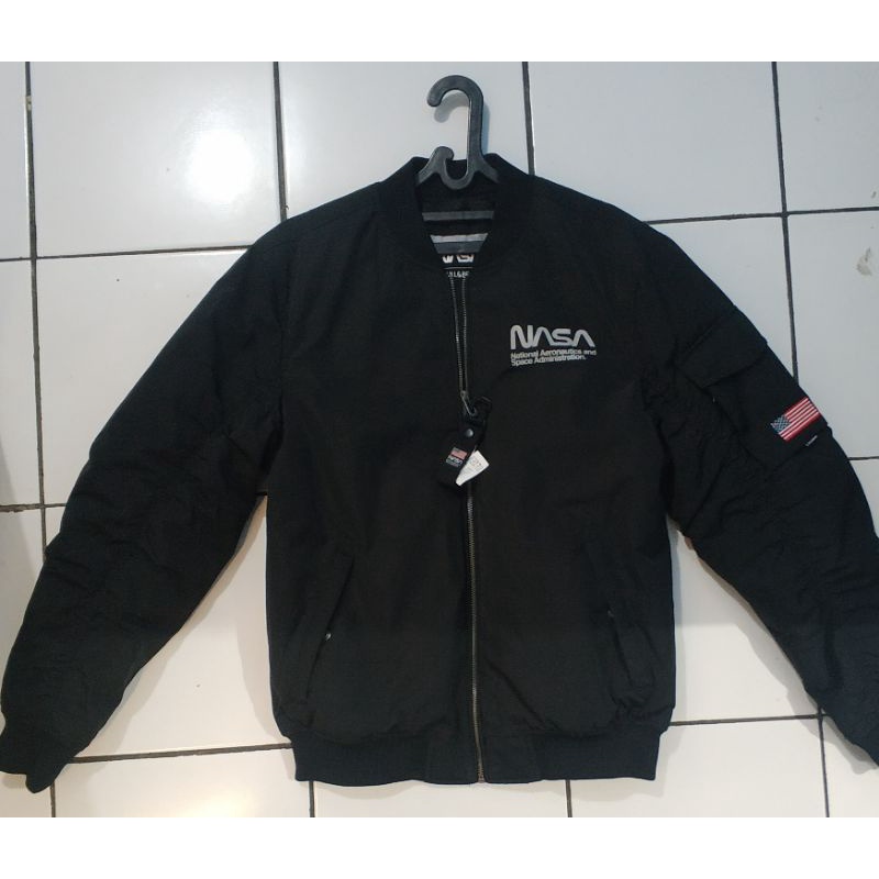 PnB Pull&Bear x NASA reflective bomber (rare)