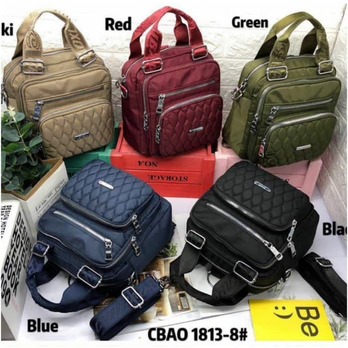 CB1850 Tas wanita Import Tas Chibao Bordir 3in1