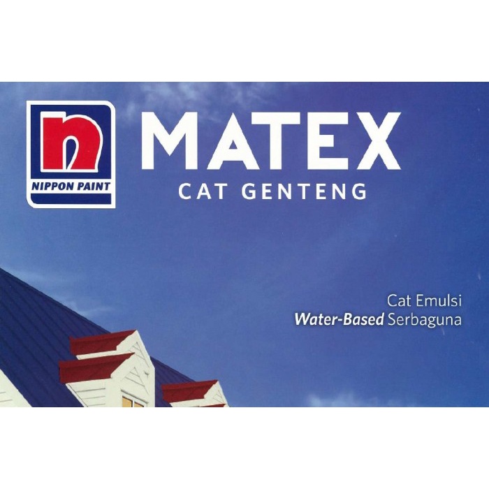 Matex Cat Genteng by NIPPON PAINT 2.5Liter ( Warna ready )