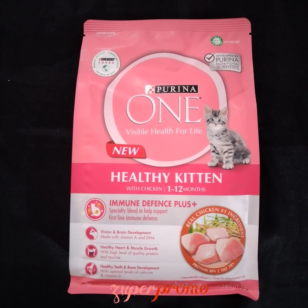 Purina ONE Kitten Chicken 380gr / Makanan Anak Kucing