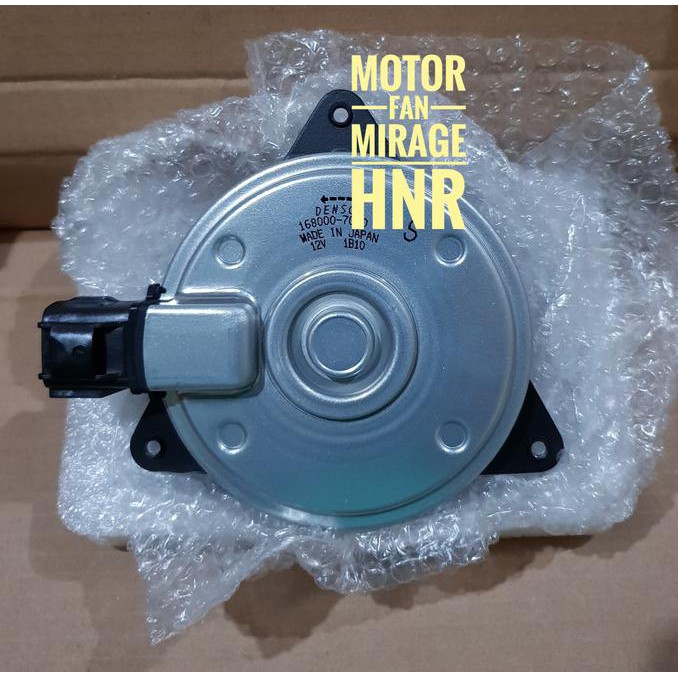 Motorfan AC Mobil Mitsubishi Mirage motor fan Kondensor Denso Ori