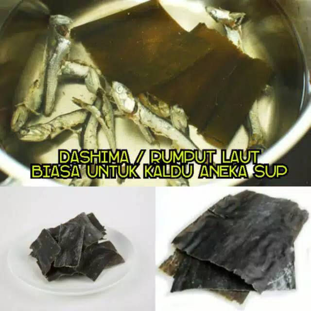 

Korean Kelp Dashima Kombu Rumput Laut Korea Untuk Masak Sup