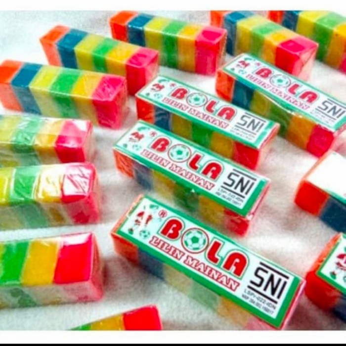 lilin plastisin bola /pcs