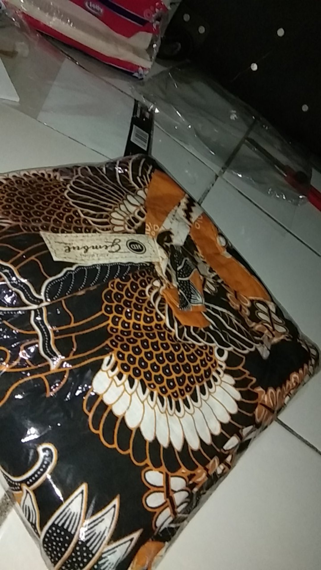 Zola_batik Batik Couple Gamis Katun Halus 2772 Hq - Seragam Batik Katun Bisma