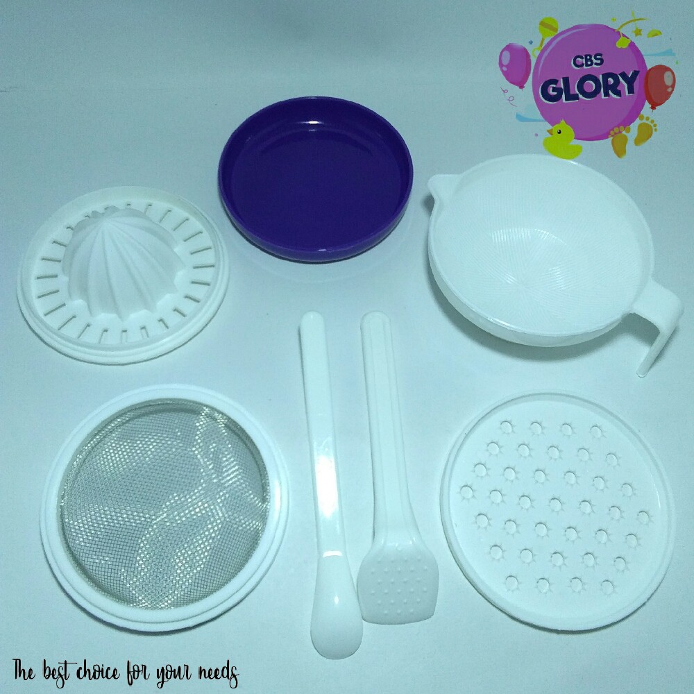 Baby Food Maker Manual Feeding Set Perlengkapan Makan Bayi Alat Makan MPASI Blender Sari Makanan Bayi