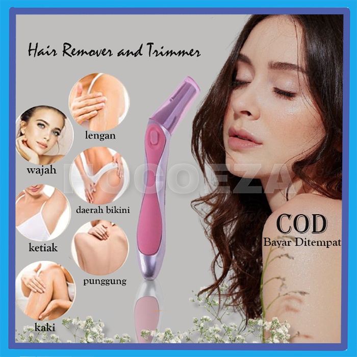 ALAT CUKUR WANITA HAIR REMOVER DAERAH KEWANITAAN ELEKTRIK PORTABLE MENCUKUR BULU DAN RAMBUT  VA29