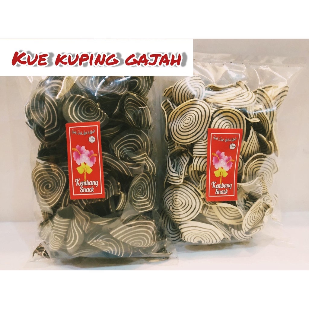 

KUE KERING-KUE KUPING GAJAH RASA MANIS DAN GURIH KEMASAN 250GR-KEMBANG SNACK