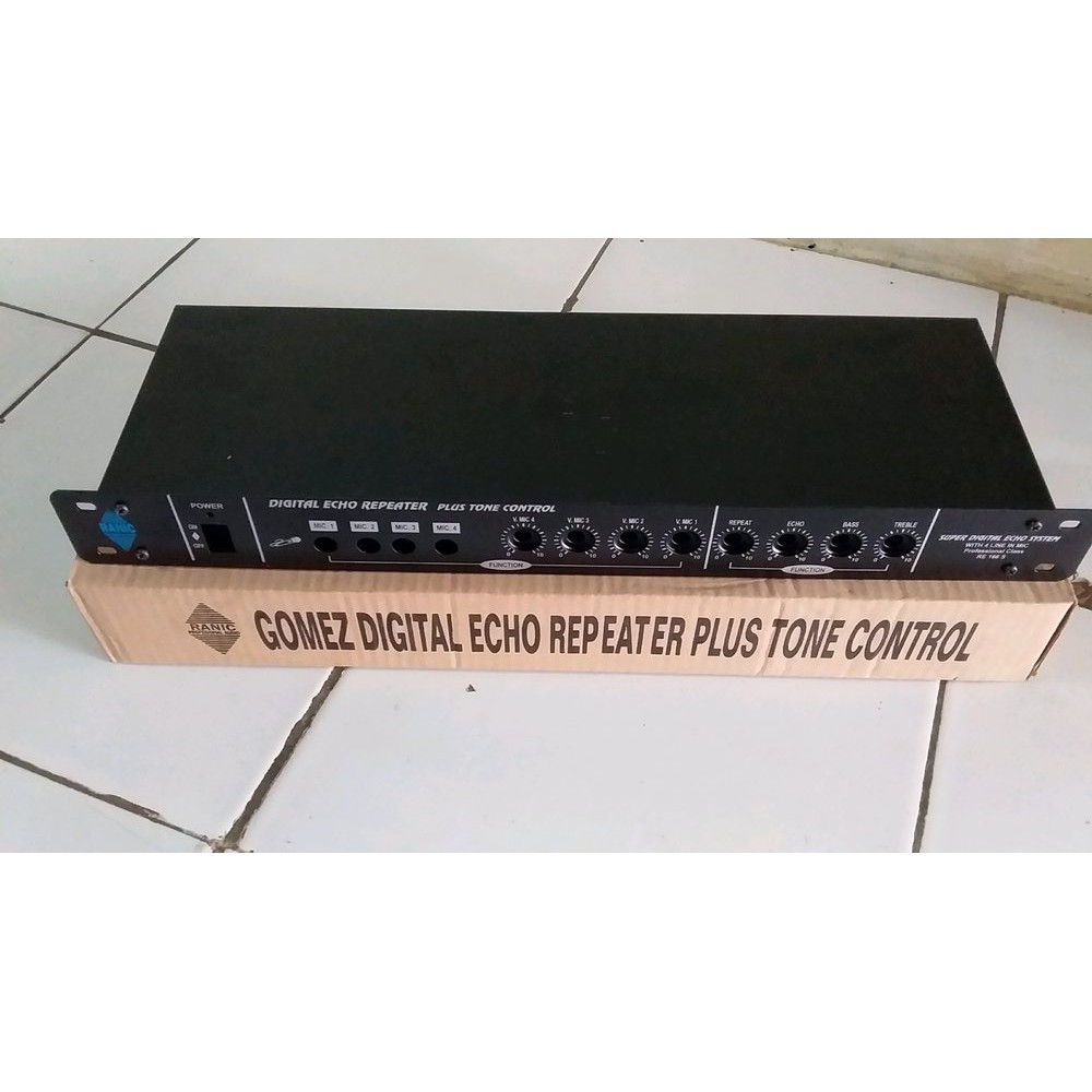 BOX gomez digital echo repeater