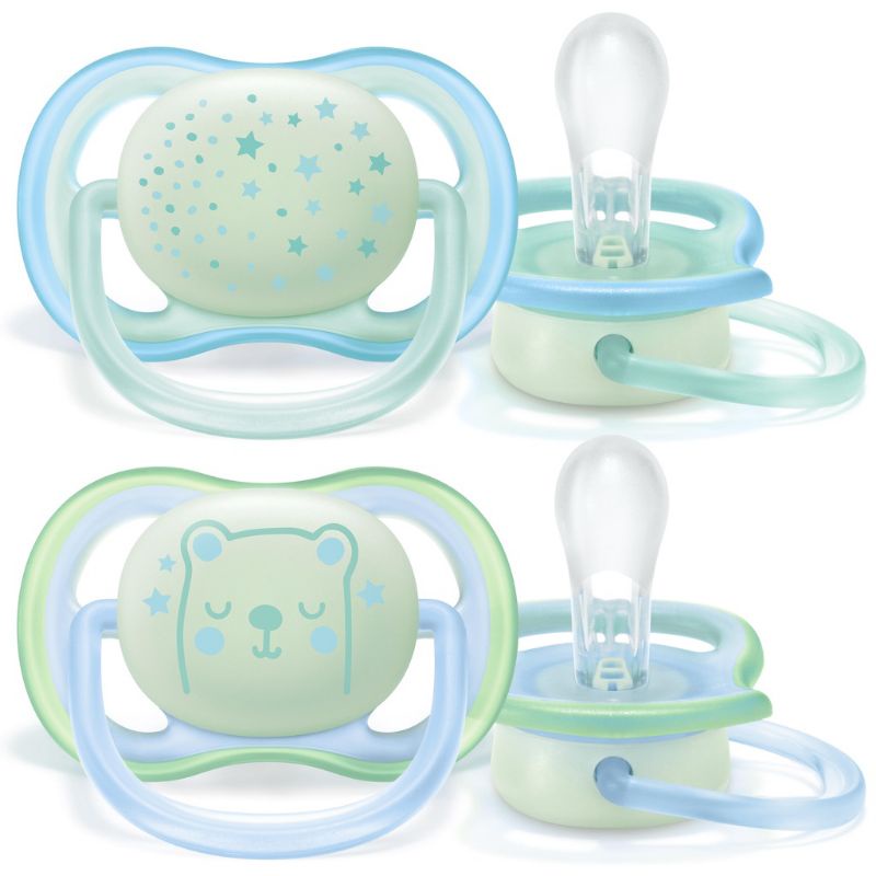 Avent Ultra Air Pacifier Night 0-6M/Ulta Air Night SCF376