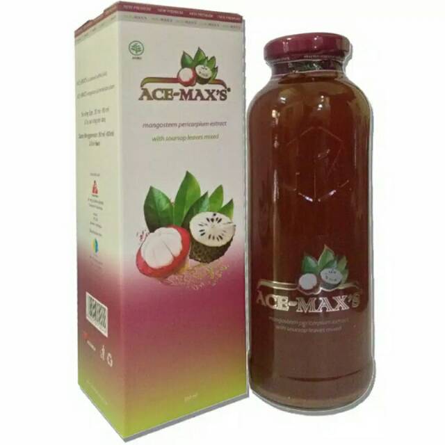 

Acemax ekstrak kulit manggis & daun sirsak Original Berkhasiat Obat Herbal
