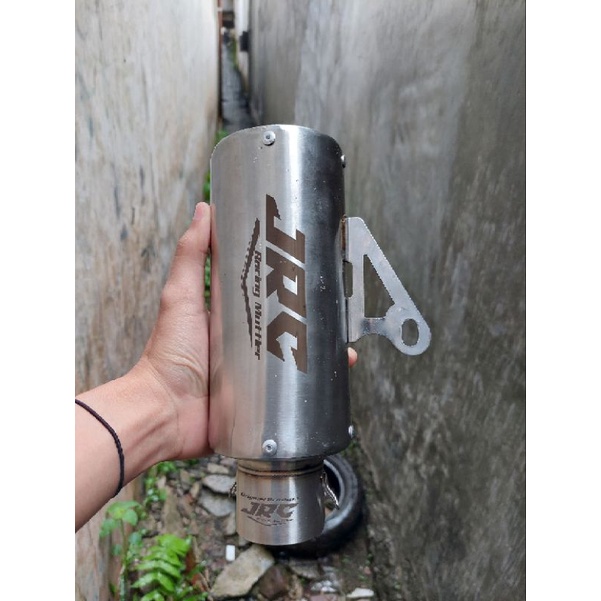 Knalpot JRC exhaust Original Sarangan Separu