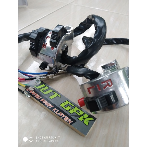 holder c70- pispot- sakelar c70- pispot lubang spion double stater