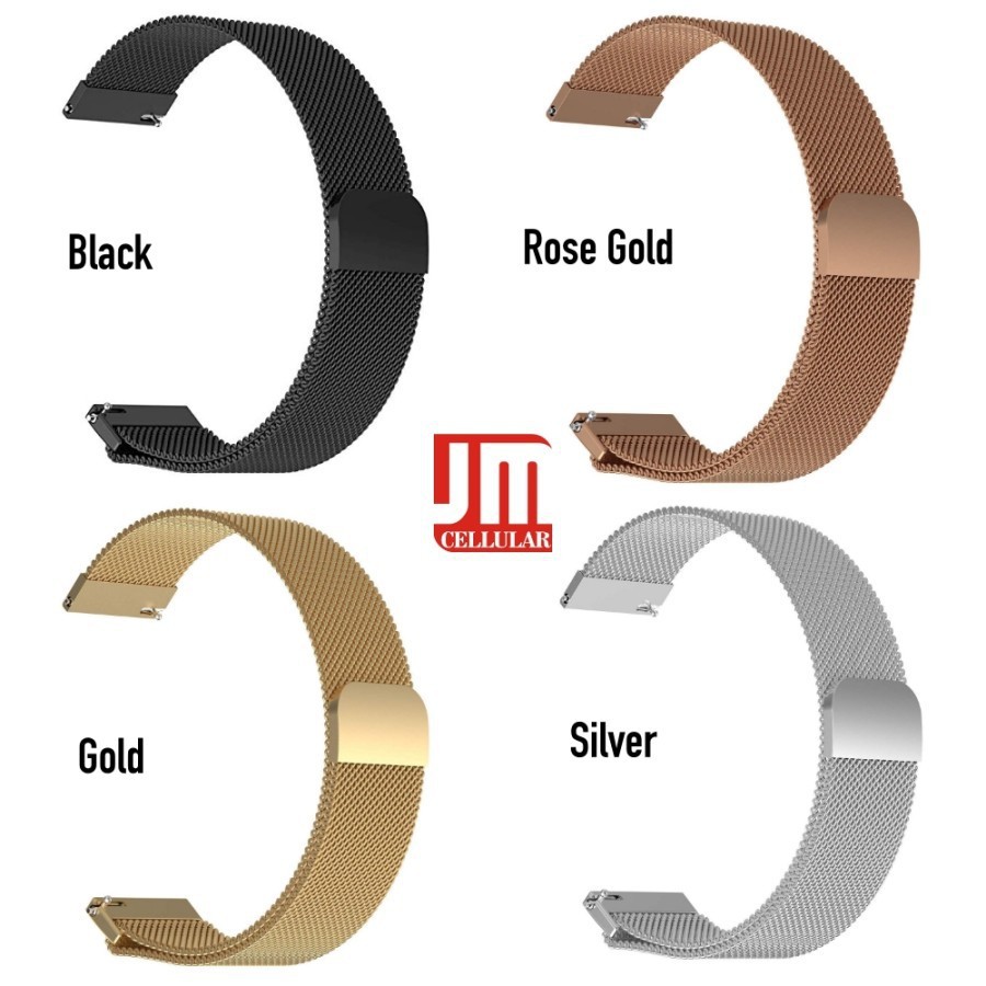 Tali Jam 22mm Watch Strap Realme Watch 2 / Pro - Milanese Loop Magnetic