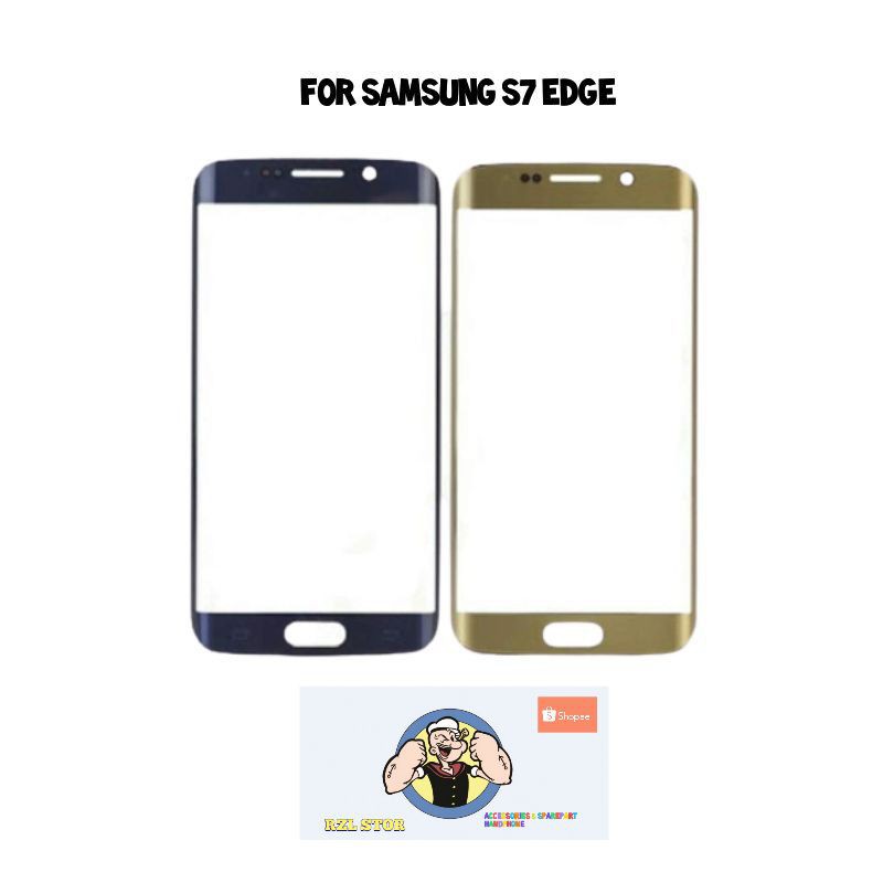 KACA LCD/ KACA DEPAN/ SAMSUNG S7 EDGE ORI/ORI..