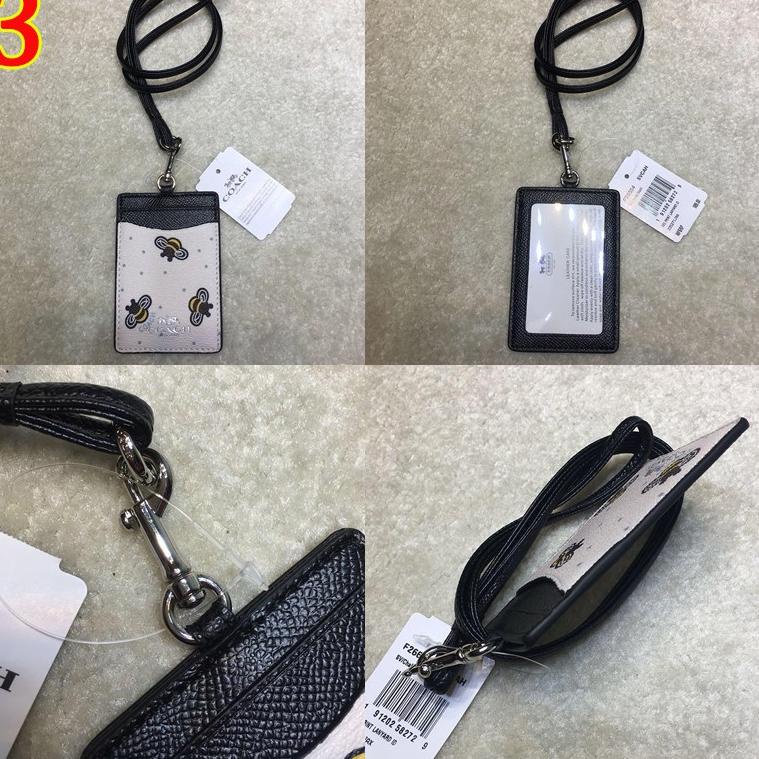 

H-UGT》 〔☛》 card holder / Coach F65573 original/ Kartu kerja /tag / lanyard/ name tag holder/ID Card holder