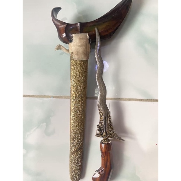 keris singo barong patrem kinatah sepuh