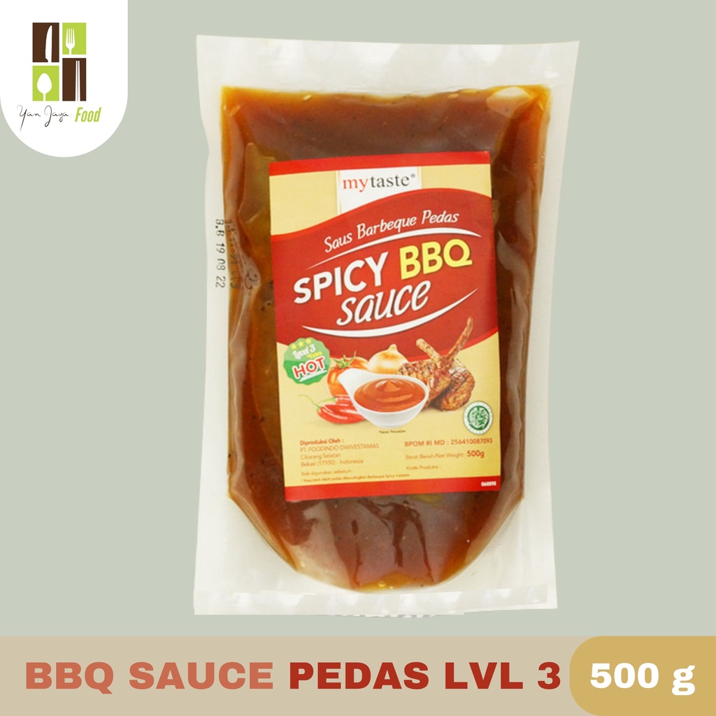 MyTaste Saus BBQ Sauce / Saus BBQ Pedas Lvl 3 [500g/1Kg]