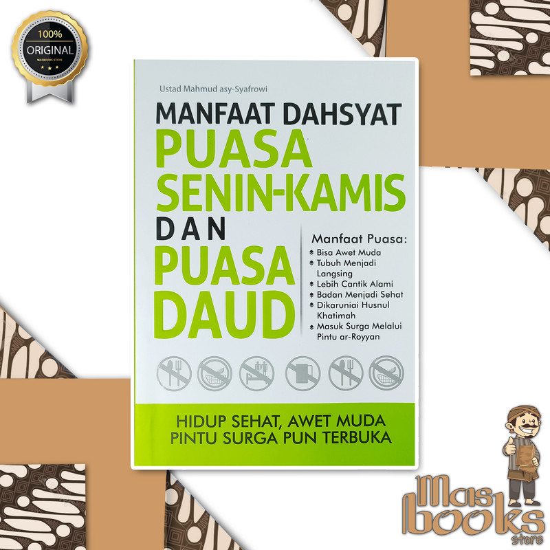 BUKU MANFAAT DAHSYAT PUASA SENIN-KAMIS DAN PUASA DAUD