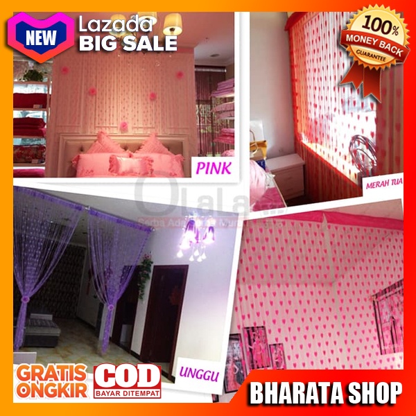 BHARATA TIRAI BENANG / TIRAI PINTU / TIRAI KAMAR TIDUR