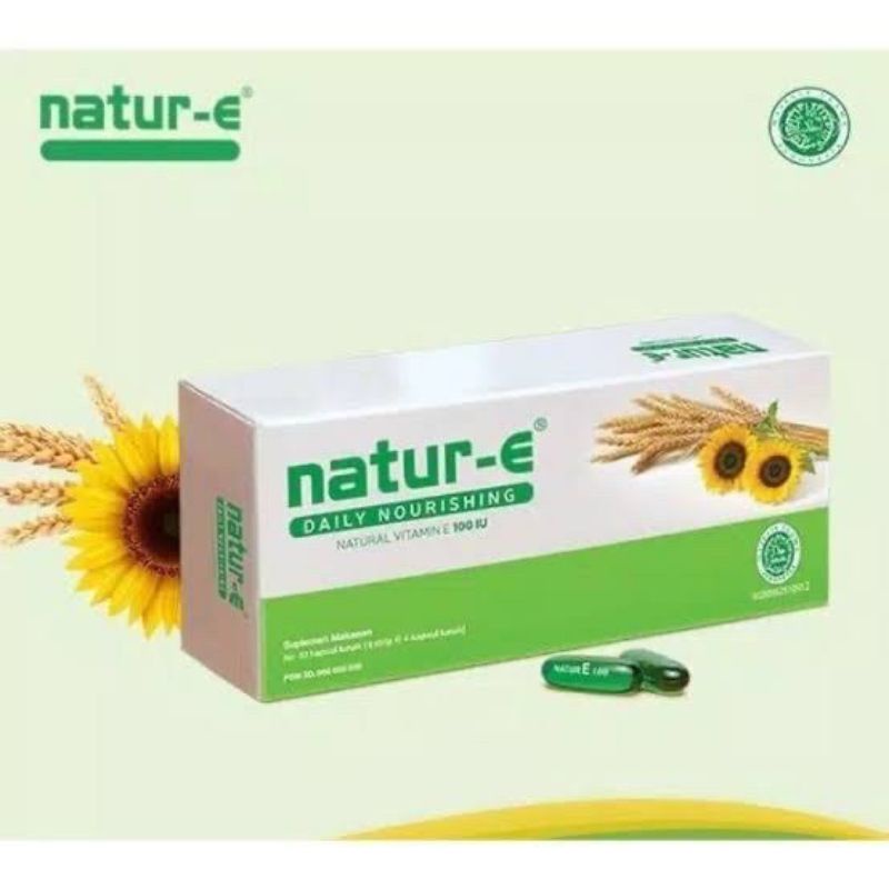 Natur E 100 IU isi 32 / Natur e 100 IU soft capsul /Natur E 100 iu /original