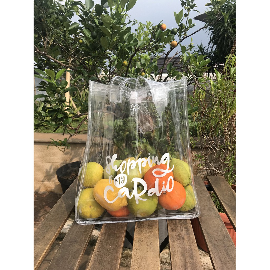 CLEAR TOTE BAG