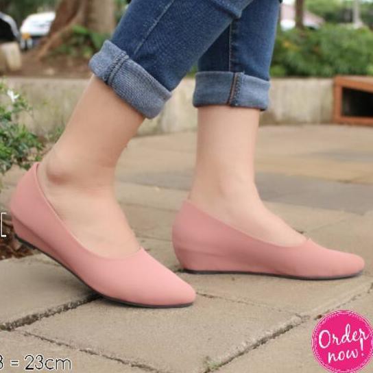 urH Fsb - Sepatu Wedges Wanita (My - 5 Salem) _