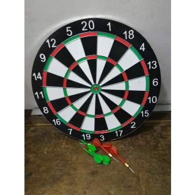 (MAINANKYU) DART GAME BESAR 15 inch / Papan Dart Board Besar Ukuran 43cm