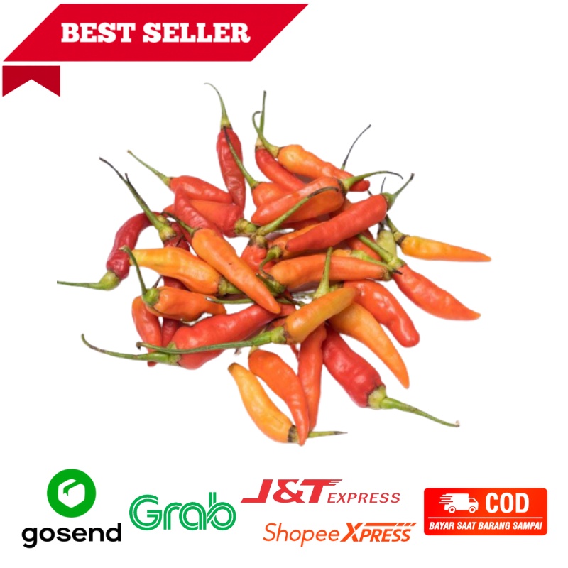 

Cengek merah / cabe domba fresh, 100gr, sayuran sehat segar bandung