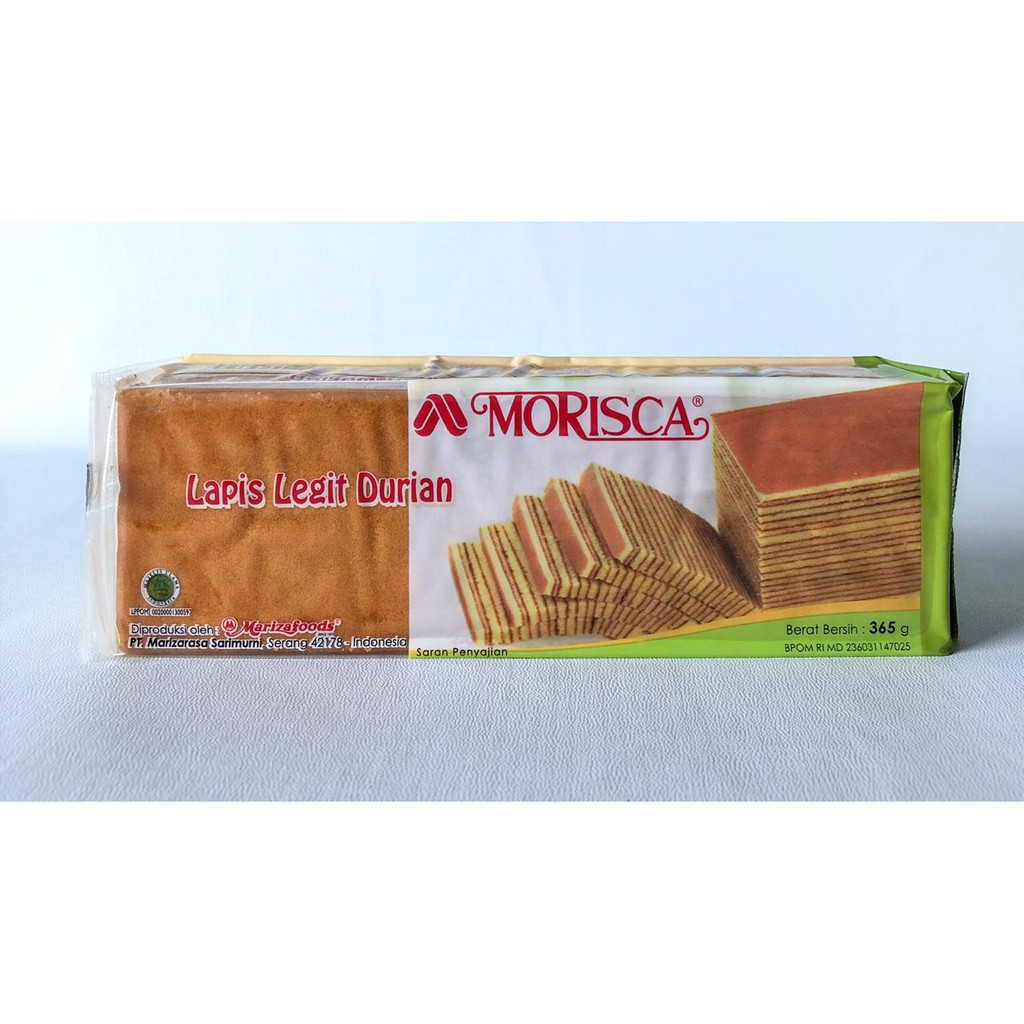 

Morisca Lapis Durian Polos 365gr