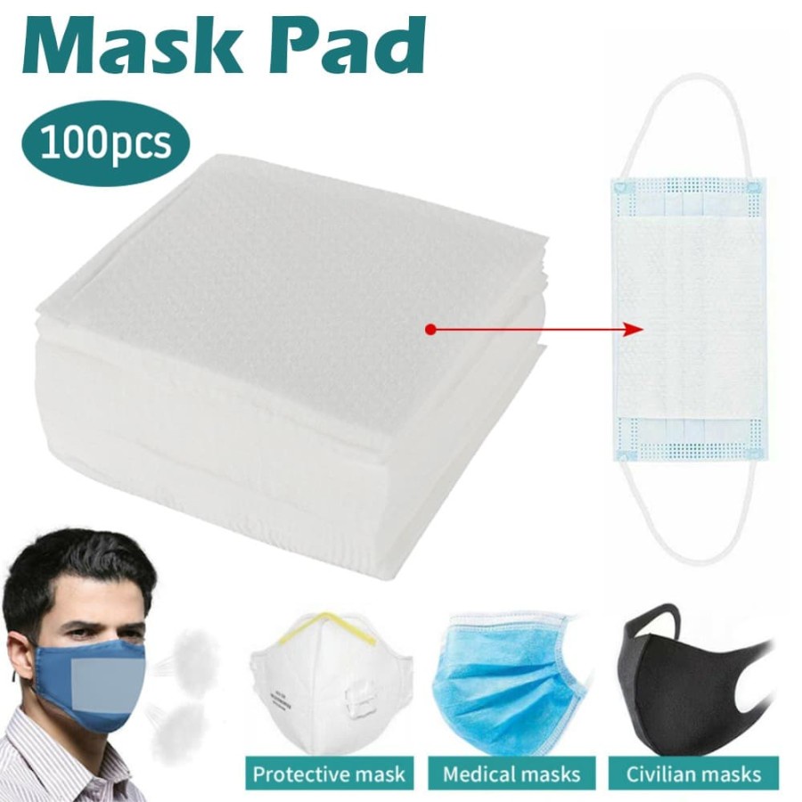 Termurah Filter Masker Anti Virus Refill Masker Gasket Pad Mask Disposable Mask