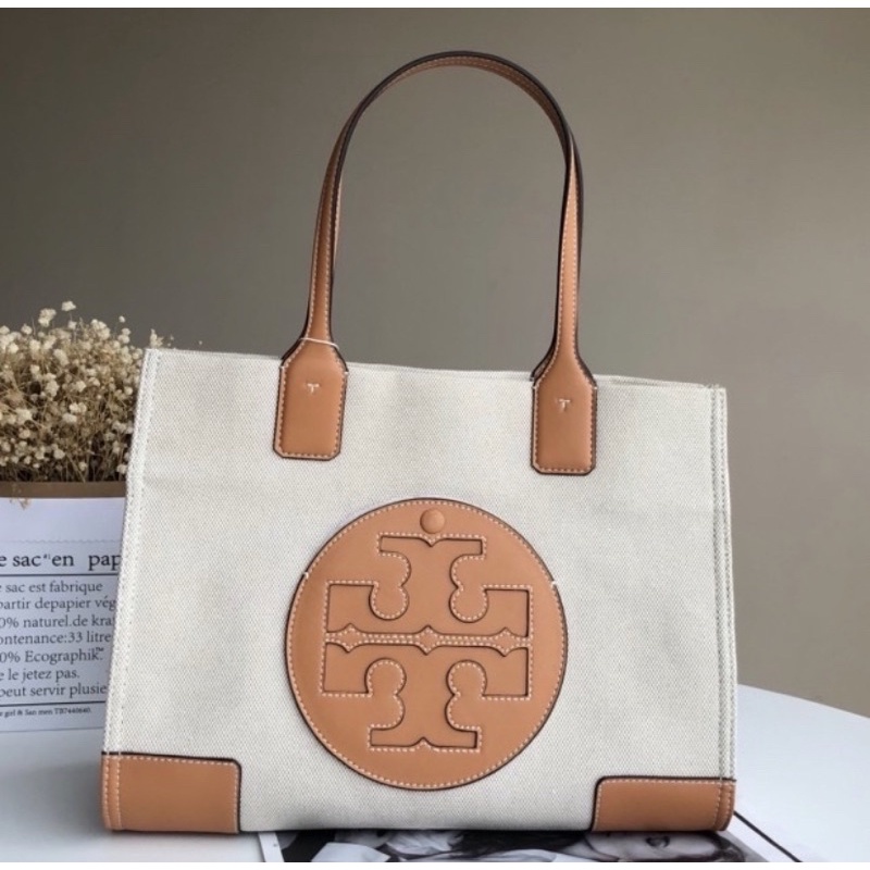 Tory Burch Ella Canvas Tote