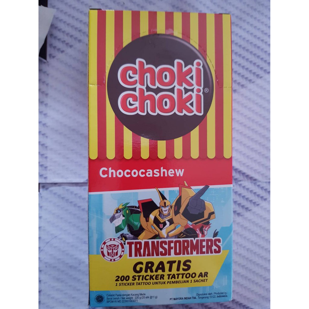 

Choki Choki / ChokiChoki ChocoCashew 1pak isi 20pcs