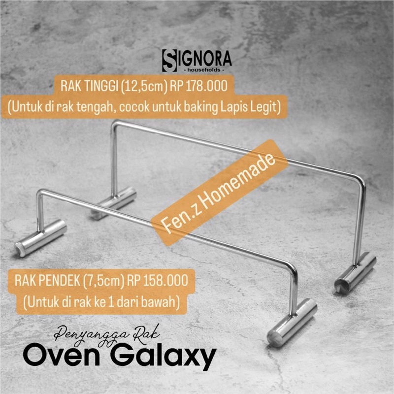 PENYANGGA OVEN GALAXY SIGNORA