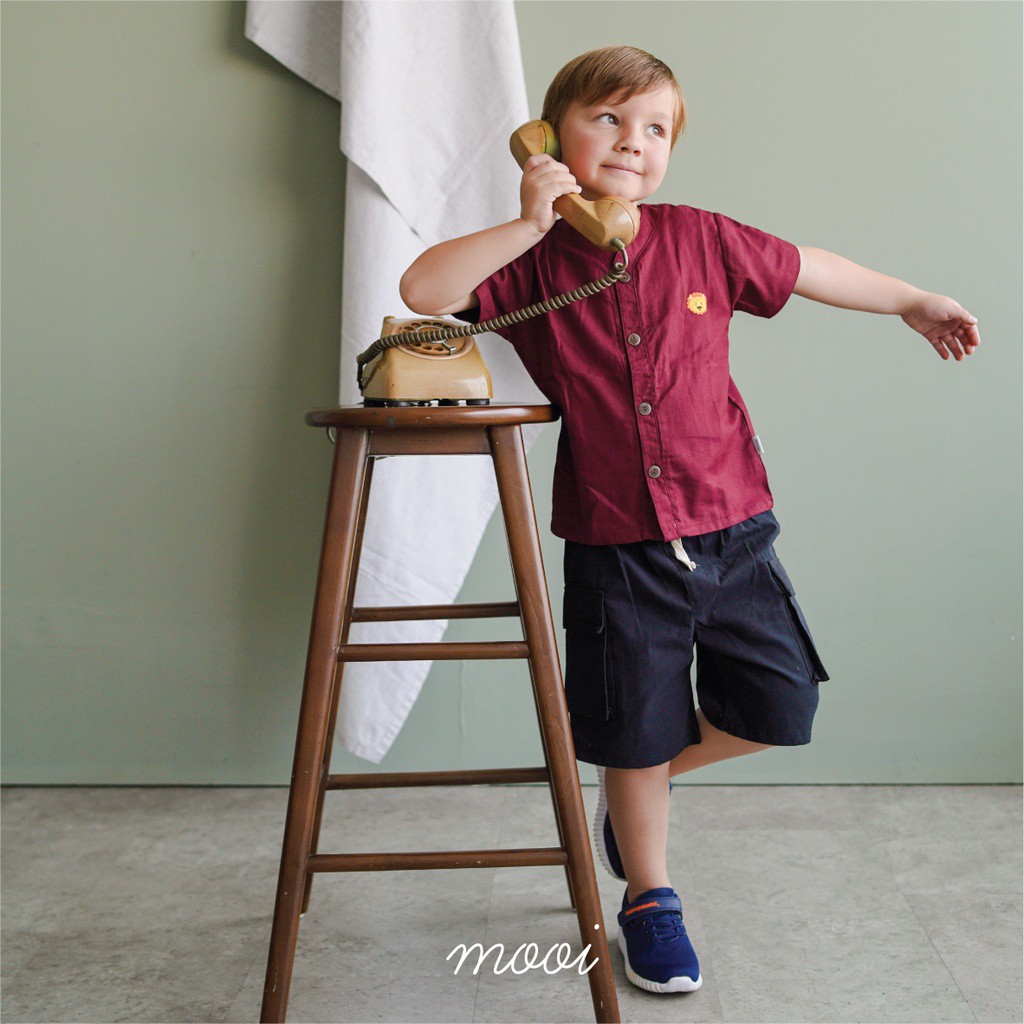 Mooi Celana Pendek Cargo Anak Short Cargo Pants CBKS