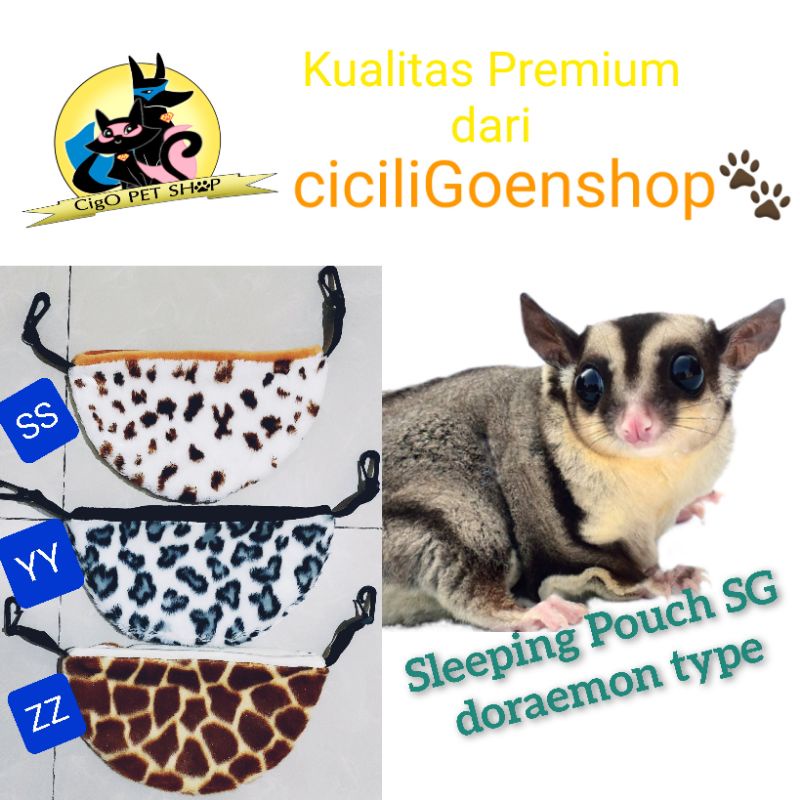 PROMO AYUNAN SUGAR GLIDER KANTONG TEMPAT TIDUR SG DORAEMON BED GANTUNG SLEEPING BAG