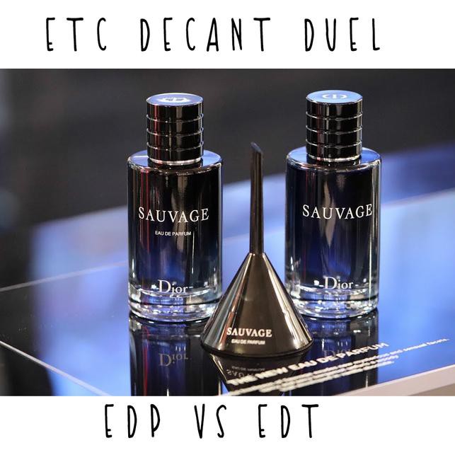 eau sauvage edt vs edp