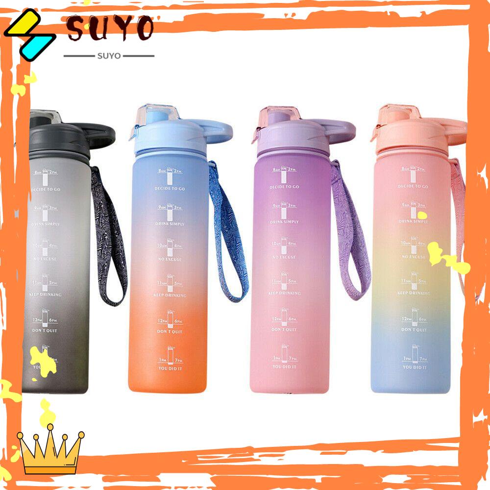 Suyo Botol Minum 1L Dengan Sedotan Untuk Travel