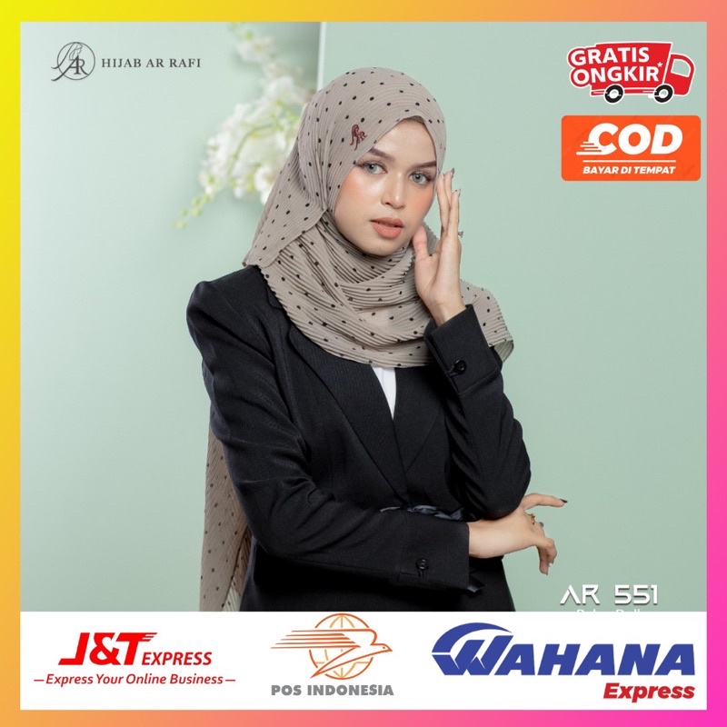 Pasmina Plisket Arrafi AR 551
