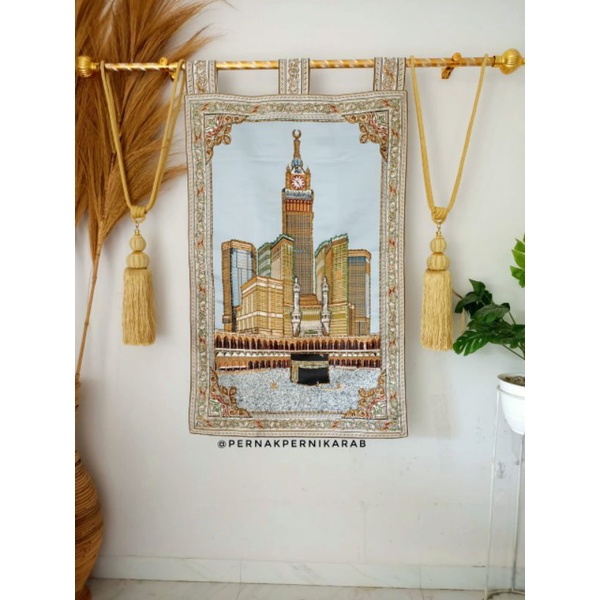 KALIGRAFI HIASAN DINDING KISWAH KA'BAH PANJANG PAYET ORI MESIR