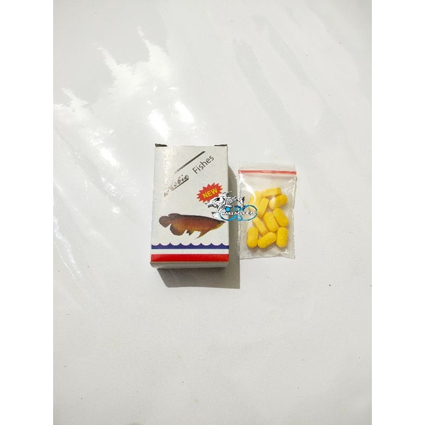 Obat Ikan Hias Penambah Nafsu Makan Ikan Stres Hobie Tablet
