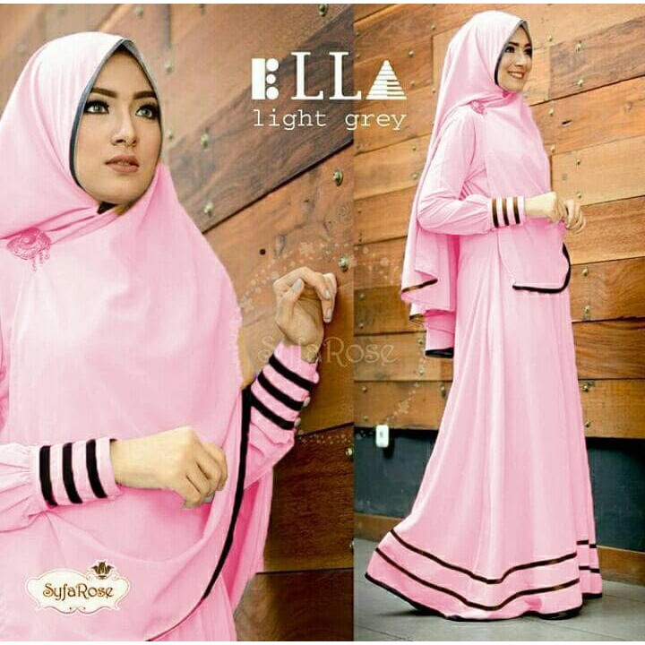 DeltaRA SYFAROSE gamis busui bergo syari BUSANA muslim